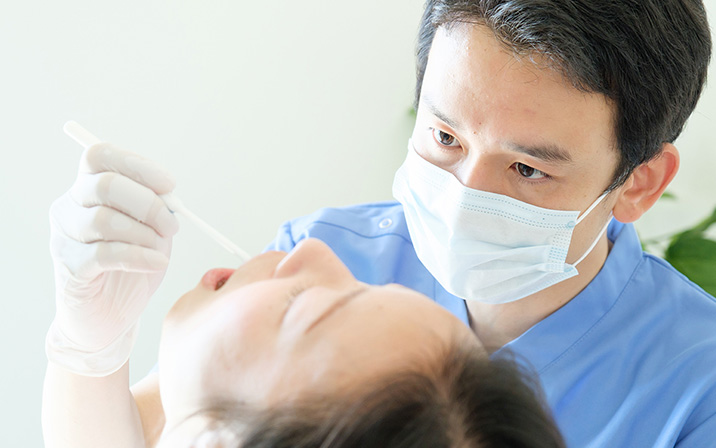 歯の健康状態のチェック