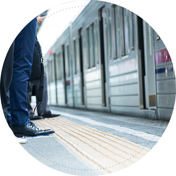 車を使わない方、遠方の方でも利用しやすい