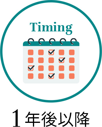 6ヶ月〜1年